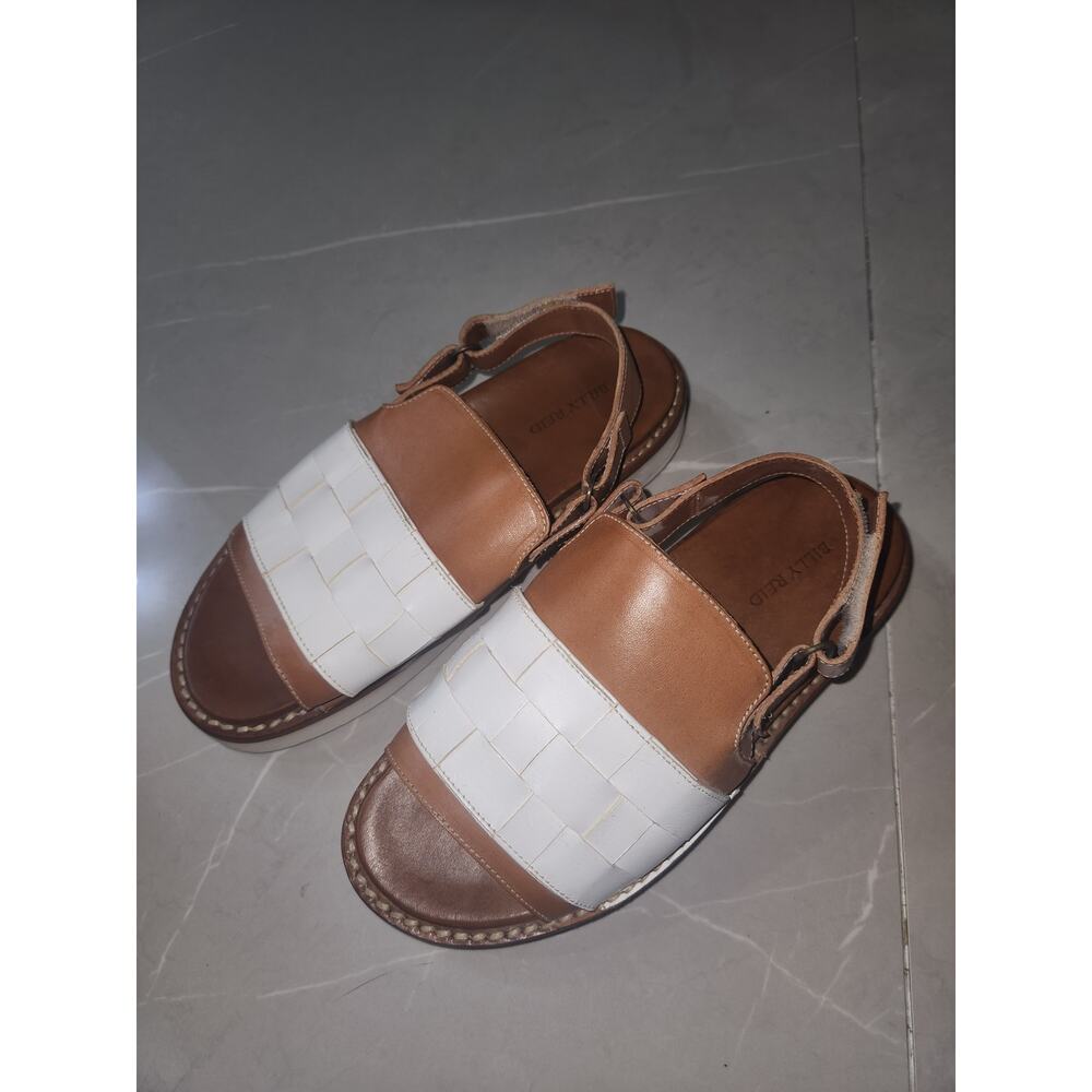 Billy Reid white sandals 7.5 perfect